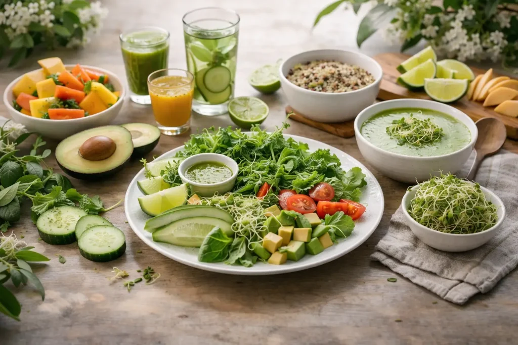 detox resort thailand meals