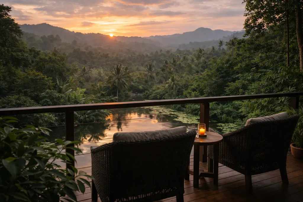 Calm and gentle conclusion to a detox weight loss journey in Thailand