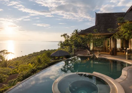 Best Wellness Resorts Koh Samui luxury wellness retreat overlooking the ocean