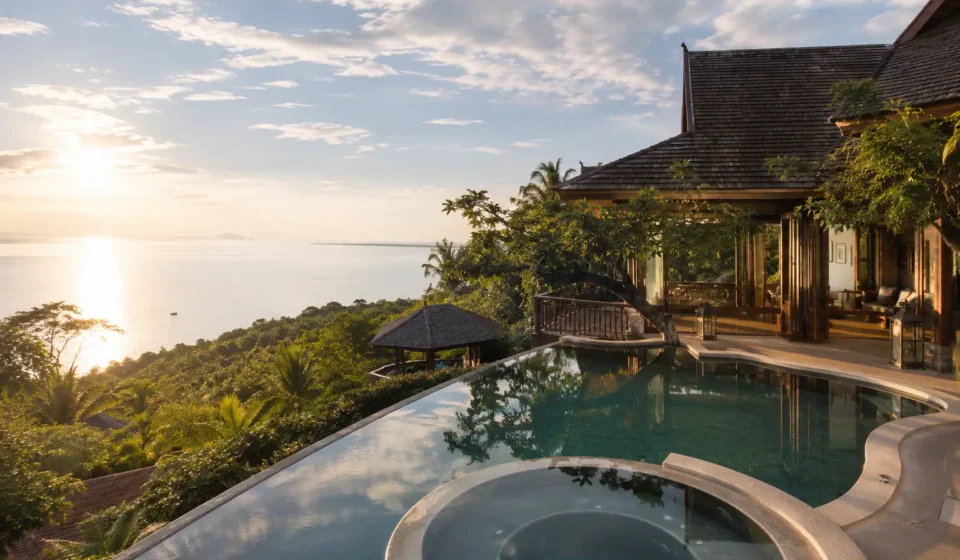 Best Wellness Resorts Koh Samui luxury wellness retreat overlooking the ocean