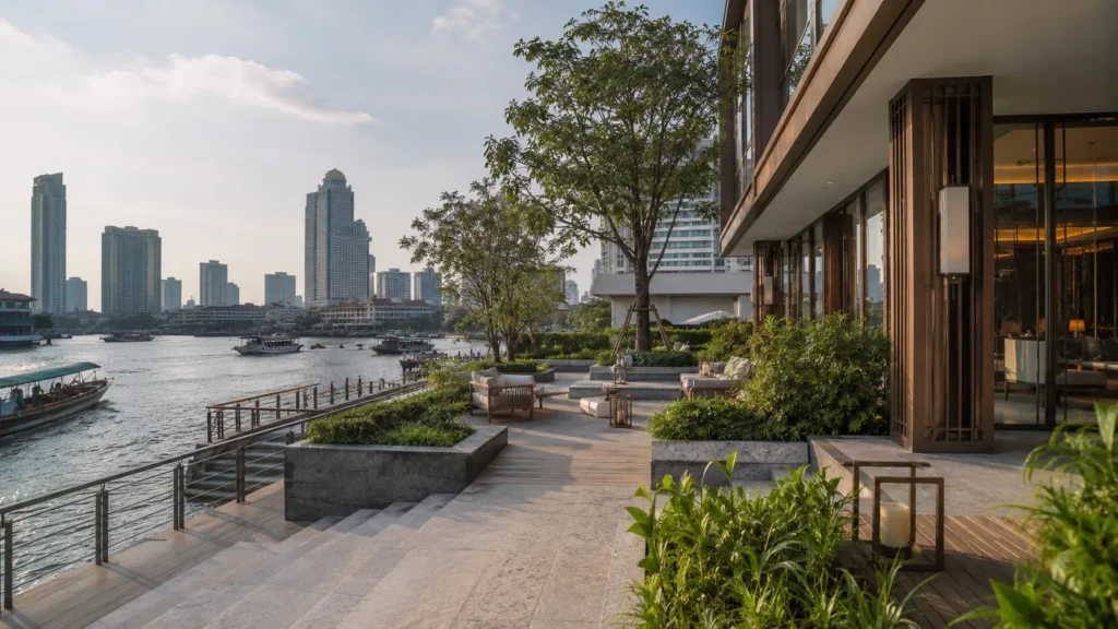 Wellness hotel environment supporting dental tourism recovery in Bangkok Thailand