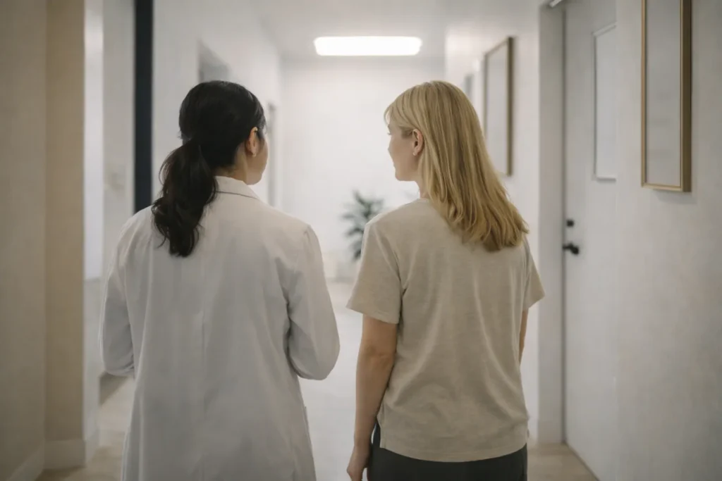 Patient consultation representing functional medicine Thailand lifestyle-led care