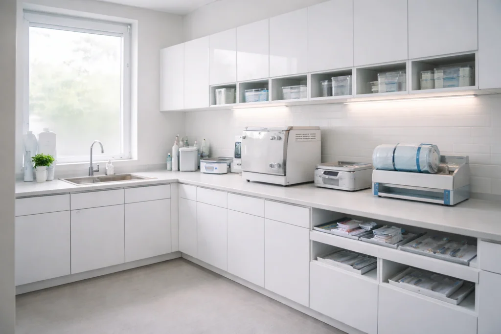 eeth whitening Bangkok clinic sterilization and clean environment